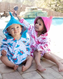 Accappatoio Baby Cover Up UPF 50+, Franny il Fenicottero