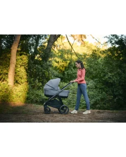 Aptica XT System Quattro - Canyon Grey - Seduta All Season + Culla Open Up + Standup + Seggiolino Auto Darwin Recline