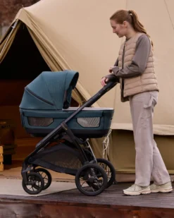 Aptica XT System Quattro - Himalaya Blue- Seduta All Season + Culla Open Up + Standup + Seggiolino Auto Darwin
