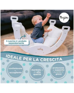 Arco Montessori Rainbow - Cotton Candy - Sviluppa Equilibrio e Agilità