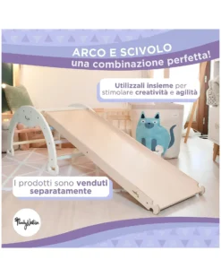 Arco Montessori Rainbow - Sunny Beach - Sviluppa Equilibrio e Agilità