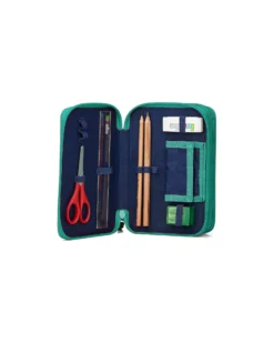 Astuccio Maxi Completo - 3 Zip e Tasca per Monete - Horsedreambear