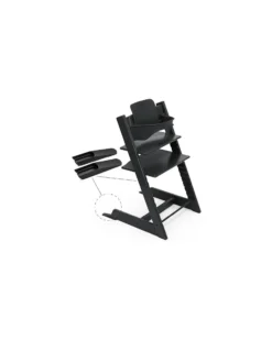Baby Set per Sedia Evolutiva Tripp Trapp - Nero