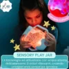 Barattolo per Gioco Sensoriale - Blue - Adatto da 18 Mesi