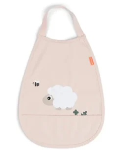 Bavaglino Pull Over - Impermebaile con Tasca - Tiny Farm - Cipria