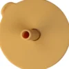 Bicchiere con Cannuccia - Miele/Oro - Silicone - 0+