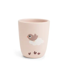 Bicchiere Mini Mug 160 ml - Playground - Cipria - 100% Silicone Alimentare
