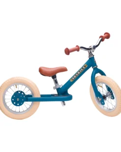 Bici Senza Pedali Vintage - Blu Opaco - dai 15 mesi!