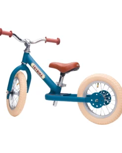Bici Senza Pedali Vintage - Blu Opaco - dai 15 mesi!