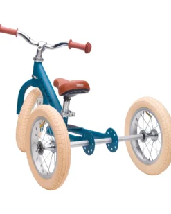 Bici Senza Pedali Vintage - Blu Opaco - dai 15 mesi!