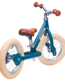 Bici Senza Pedali Vintage - Blu Opaco - dai 15 mesi!