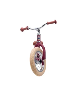 Bici Senza Pedali Vintage - Rosso Opaco - dai 15 mesi!