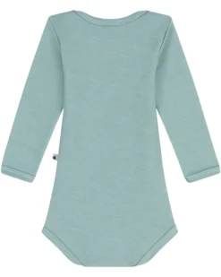 Body Manica Lunga - Verde - 100% Cotone