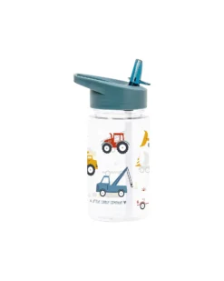 Borraccia con Cannuccia 450 ml - Veicoli - Senza BPA!