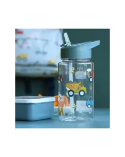 Borraccia con Cannuccia 450 ml - Veicoli - Senza BPA!