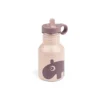 Borraccia in Metallo 350 ml - Ozzo - Powder - con Cannuccia a Scomparsa!