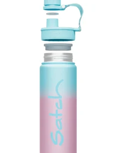 Borraccia Termica con Apertura easy-to-drink - 500 ml - Blue Graffiti - Senza BPA