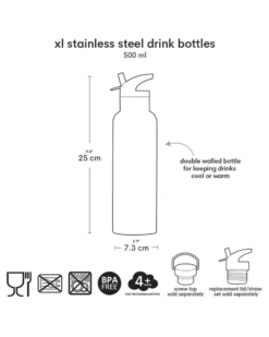 Borraccia Termica in Acciaio Inossidabile - 500 ml - Giungla