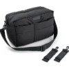 Borsa Cambio Passeggino Trapuntata - Nero - 12 L - Fatta con Bottiglie di Plastica Riciclata
