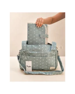 Borsa Organizer per Passeggino - Quadrifoglio - Verde - Compatibile con tutti i modelli di passeggino