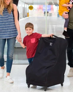 Borsa Viaggio con 4 Ruote per Seggiolino Auto Spinner Wheelie Deluxe - Nero