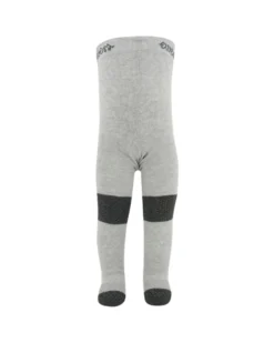 Calze Antiscivolo Uni - Grigio Melange - Cotone Bio GOTS