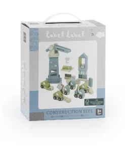 Cantiere Giocattolo in Legno FSC - Beige - 18+ m