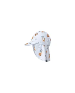 Cappellino Estivo con Copri Collo - Giungla - Tessuto SPF50+