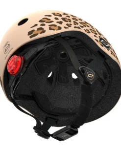 Casco Baby XXS-S -Leopardo - 45-51 cm