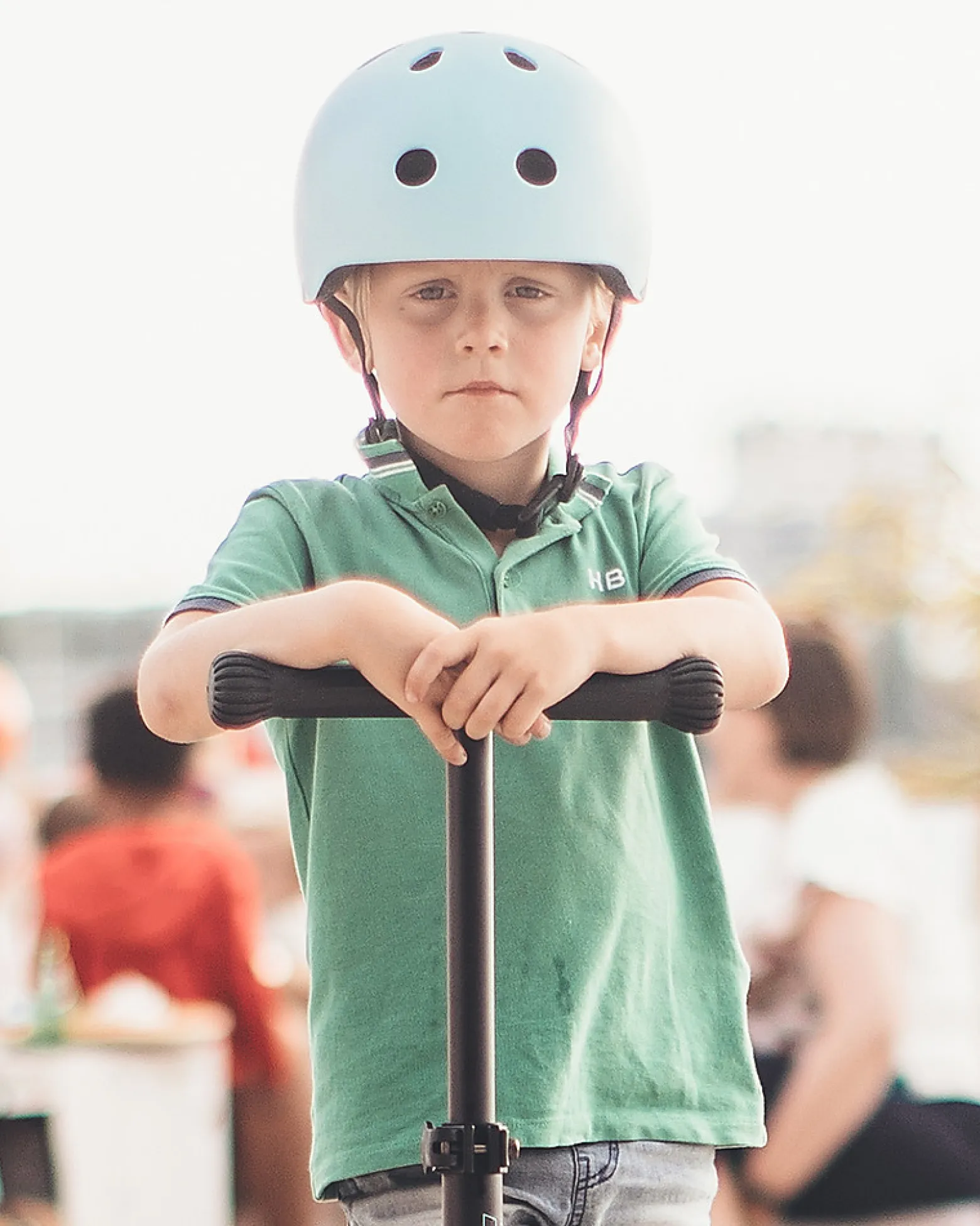 Casco Bambino S-M - Blu Mirtillo - 51-55 cm