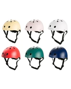 Casco Classico per Biciclette, Rosso - Per Bambini da 3 a 7 Anni!