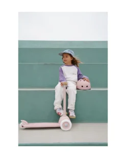 Casco Collezione Eco - Rosa - 100% Materiali Riciclati