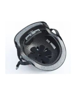 Casco per Bici - Graphite Grey - Calotta in ABS - Resistente Regolabile e Traspirante