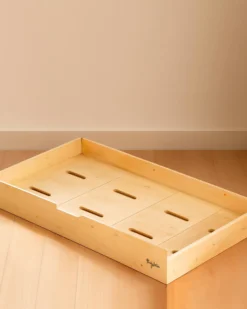 Cassetto Estraibile Montessori Evi per Letti 140 x 70 cm