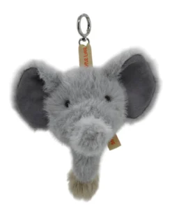 Charm Tai l'Elefante - Grigio - 18 x 18 x 15 cm - 100% Materiali Riciclati