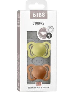 Ciuccio Couture - Tettarella Anatomica in Gomma Naturale - Meadow e Earth - Senza PBA, PVC e Flatati