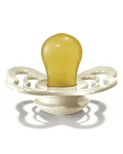Ciuccio Supreme - Tettarella Simmetrica in Gomma Naturale - Avorio e Verde Salvia - Senza PBA, PVC e Flatati