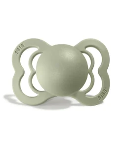 Ciuccio Supreme - Tettarella Simmetrica in Gomma Naturale - Avorio e Verde Salvia - Senza PBA, PVC e Flatati
