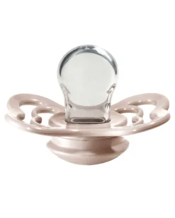Ciuccio Supreme - Tettarella Simmetrica in Silicone - Avorio e Rosa Cipria - Senza PBA, PVC e Flatati