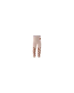 Collant In Cotone Bio Elasticizzato - Mele - Rosa - Certificato GOTS