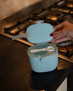 Contenitore per Latte in Polvere o Snack - Blue - Con Misurino