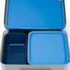 Contenitore Porta Pranzo in Acciaio Inox - Stelle - 17x7x14 cm