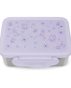 Contenitore Porta Pranzo in Acciaio Inox - Farfalle - 17x7x14 cm