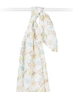 Copertina Swaddle 120 x 120 cm - Giungla - 100% mussola di cotone