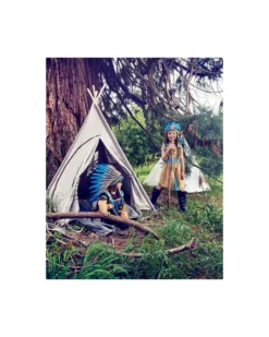 Costume da Indiano Lusya - Giallo - Divertimento e Immaginazione!