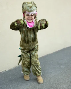 Costume Raptor Deluxe per Bambini - A Land Before Mine - 2-3 anni