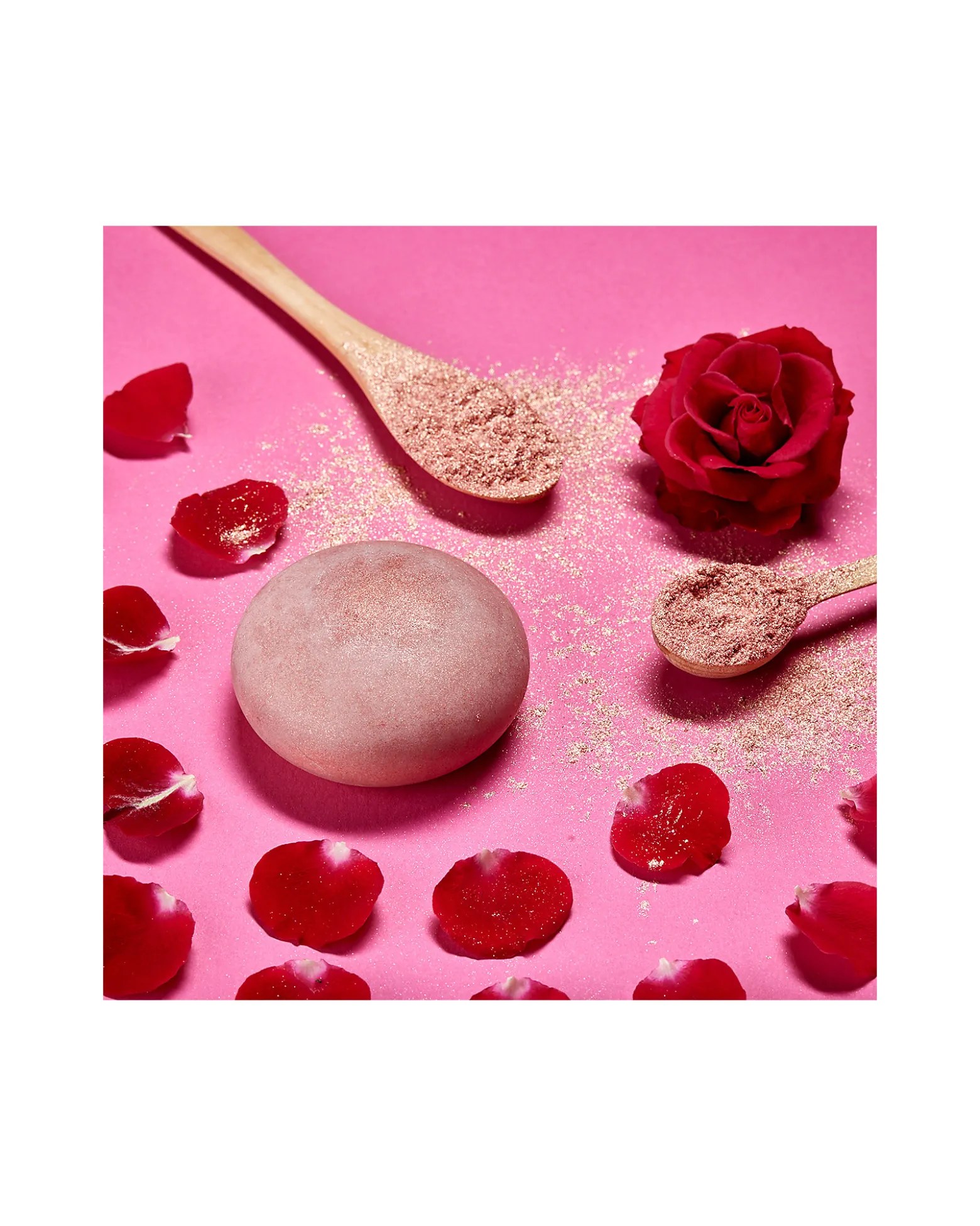 Crema Corpo Solida Pink Moon - Murumuru e Rosa - 80 ml - Illuminante