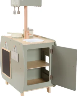 Cucina Bistro Giocattolo in Legno FSC - Oliva - 12+ m