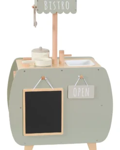 Cucina Bistro Giocattolo in Legno FSC - Oliva - 12+ m