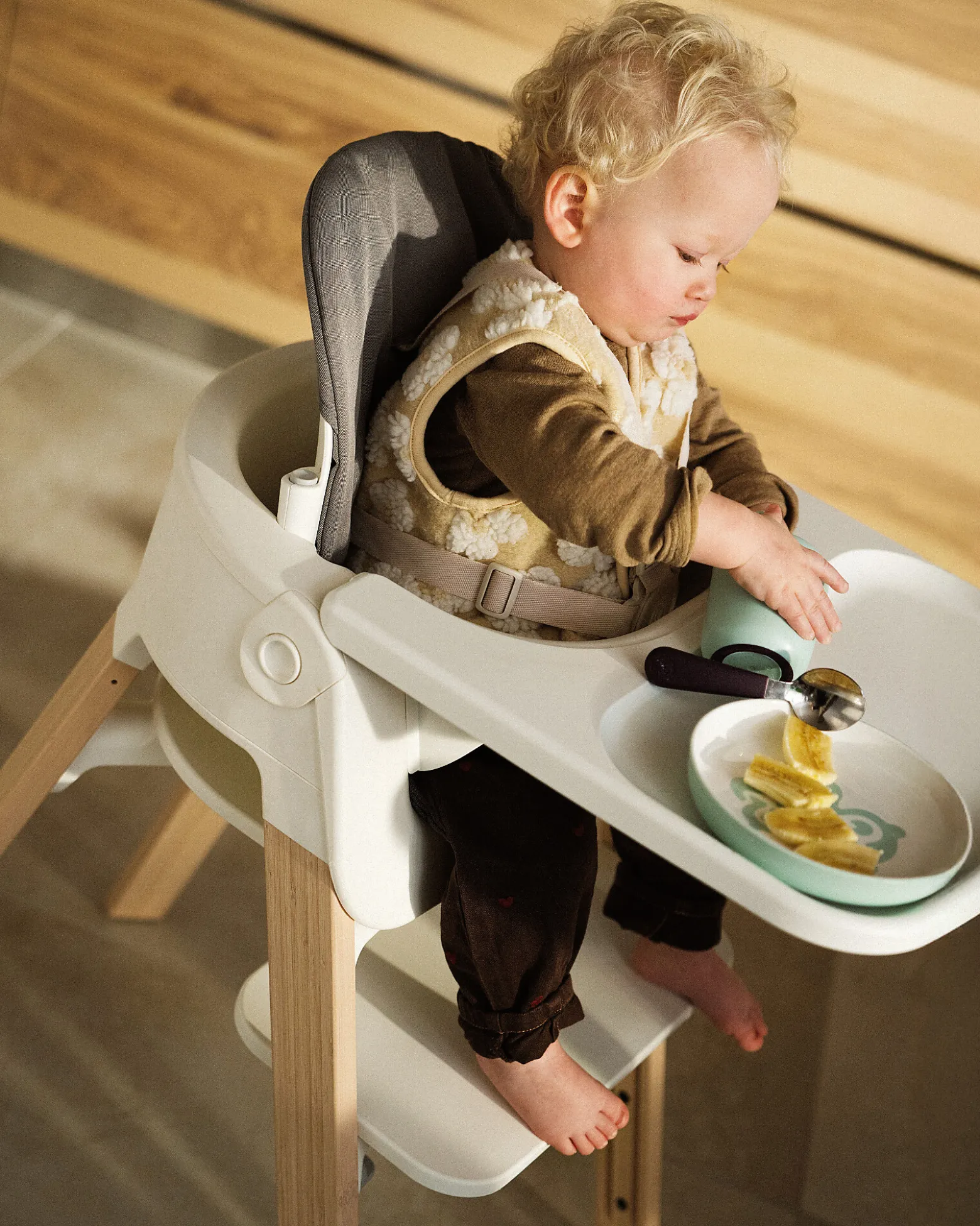 Cuscino per Sedia Evolutiva Steps - Grigio Scuro
